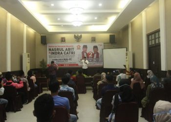 Hasil Kerja Nyata Jadi Alasan Milenial Sumbar Pilih Nasrul Abit
