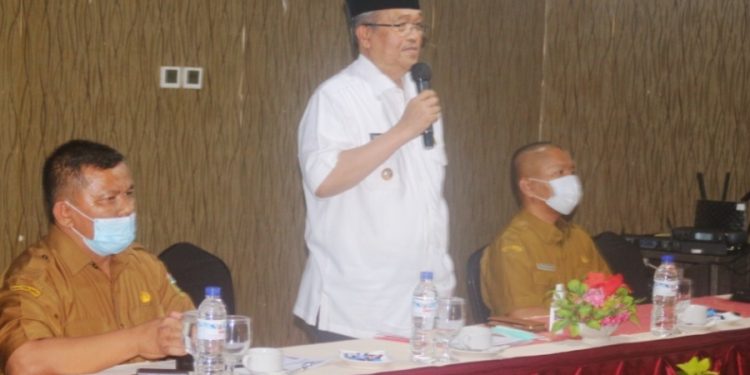 Bupati Solok Buka Penyusunan Clearing House Pengadaan Barang dan Jasa