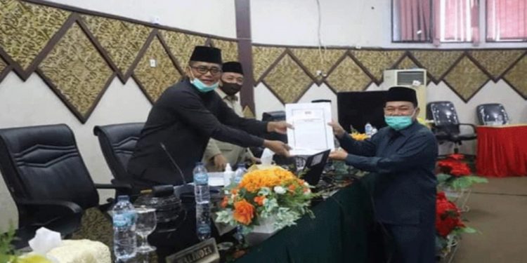 Rapat Paripurna, DPRD Padang Sampaikan 4 Ranperda Inisiatif