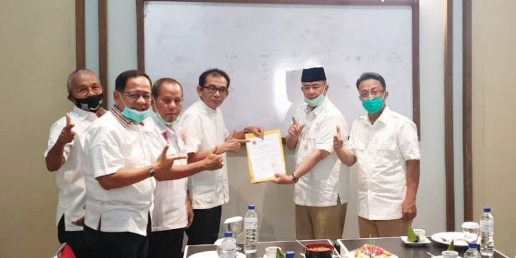 Direstui Ketua Dewan Pembina, Projo Sumbar Dukung Pasangan Calon Gubernur Nasrul Abit-Indra Catri