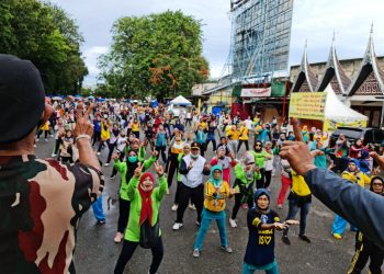 Nasrul Abit Ingatkan Masyarakat Berolahraga Tingkatkan Imunitas Tubuh