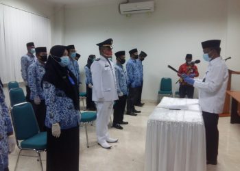 Sekda Pasaman Lantik Pejabat Eselon III