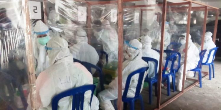 Pemda Pasaman Lakukan Pool Test Swab Tiga Lokasi