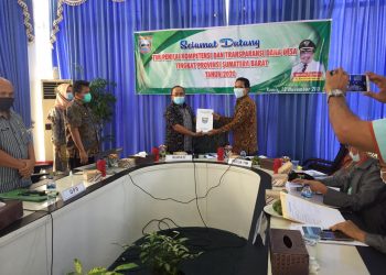 Pjs Bupati Pasbar Hansastri Yakini Tranparansi Nagari Kepada TPKTDD