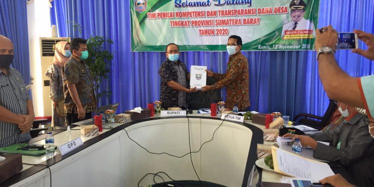 Pjs Bupati Pasbar Hansastri Yakini Tranparansi Nagari Kepada TPKTDD