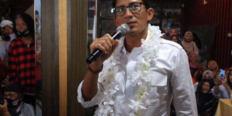 Kampanyekan NA-IC, Sandiaga: Kita Fokus Pilkada dan Pemulihan Ekonomi
