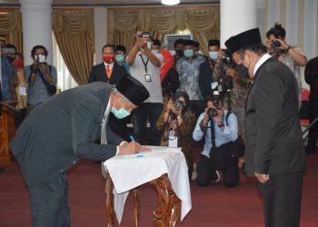 Menteri Agama Fachrul Razi Lantik Dewan Hakim MTQ Tingkat Nasional Ke-XXVIII
