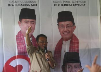 Warga Daerah Tertinggal Tumpangkan Harapan ke Nasrul Abit-Indra Catri
