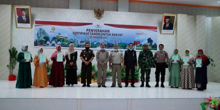 Bupati Pasaman Berikan Apresiasi Kepada Presiden RI Terhadap Program PTSL