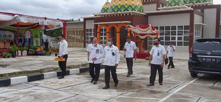 Sekda Pasaman Tinjau Persiapan MTQ Nasional Ke-48 Tingkat Kabupaten Pasaman