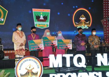 Provinsi Sumbar Juara Umum MTQ Nasional ke XXVIII
