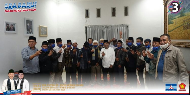 Eka Putra Memimpin Tanah Datar Nanti, Garin dan Mesjid Jadi Perhatian Penuh