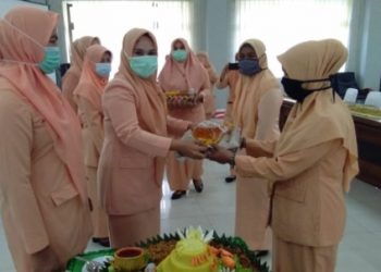 HUT DWP Pasaman ke-21, Dharma Wanita Diharapkan Terus Produktif Walaupun Masa Pandemi