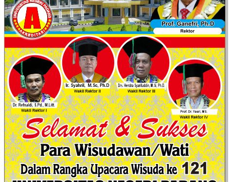 Wow, Sebanyak 2085 Lulusan Diwisuda UNP