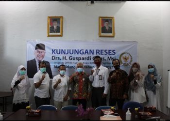 Anggota DPR Guspardi Gaus Kunjungi Ombudsman Sumbar