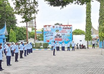 Dirut Hendra Febrizal Pimpin Apel Perdana 2021