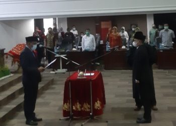 Supardi Resmikan Dasmanto Sebagai Anggota DPRD Sumbar