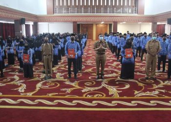 Sebanyak 142 CPNS Pessel Terima SK Pengangkatan