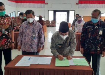 Pemkab Sijunjung MoU Dengan ISI Padang Panjang dan Poltekes Kemenkes Padang