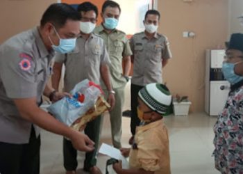 BPBD Solsel Santuni Anak Yatim