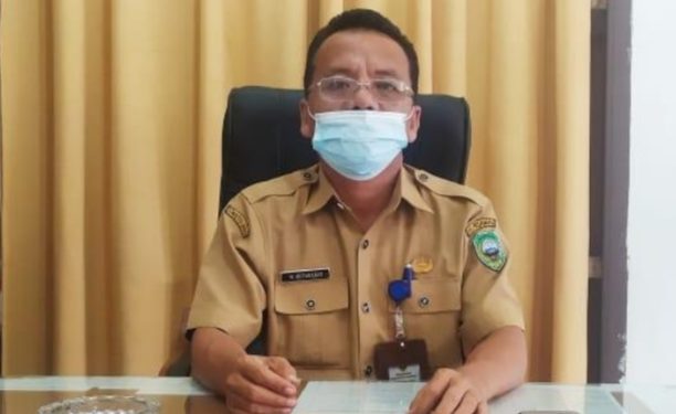 Serah Terima Memori Plh Bupati Pasaman Terapkan Prokes