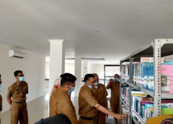 Bupati Hendrajoni Resmikan Gedung Perpustakaan Umum Daerah