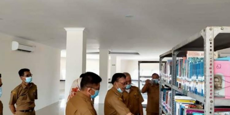 Bupati Hendrajoni Resmikan Gedung Perpustakaan Umum Daerah