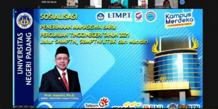 Ayo Ikuti, UNP Sosialisasi SNMPTN, UTBK, SBMPTN dan Jalur Mandiri