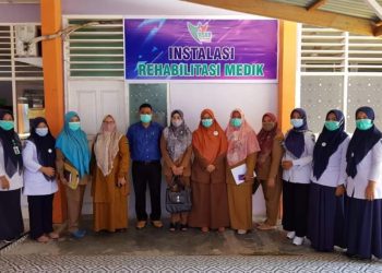 Dinkes Pessel Lakukan Visitasi ke Ruang Instalasi Rehabilitasi Medik RSUD M Zein