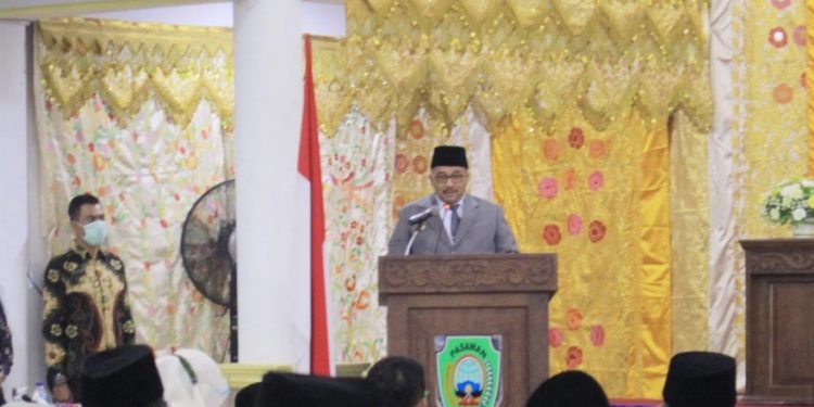 Bupati Pasaman Benny Utama Sampaikan Visi dan Misi