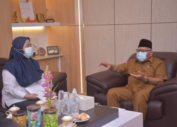 Wakil Walikota Sawahlunto Zohirin Sayuti Terima Tim BPK Sumbar