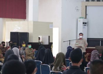 Bupati Sutan Riska Dorong Generasi Muda Dharmasraya Jadi Prajurit TNI
