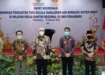 Walikota Deri Asta Rakor Tata Kelola Manajemen ASN