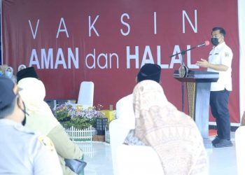 Vaksinasi Covid-19 Dosis Kedua,Sutan Riska: Masyarakat Jangan Taku