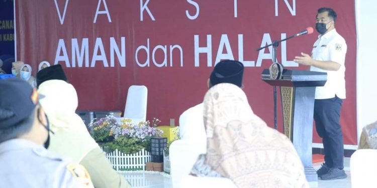 Vaksinasi Covid-19 Dosis Kedua,Sutan Riska: Masyarakat Jangan Taku