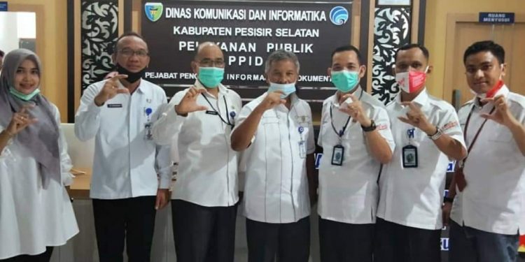 Diskominfo Pessel Terima Kunjungan Diskominfo Muaro Jambi