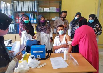 Sebanyak 1.401 Orang Terdata PCare Untuk Divaksin Dosis I di Payakumbuh