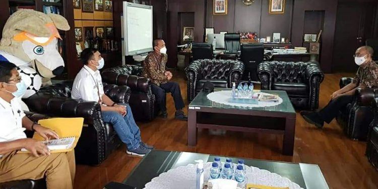 Walikota Pariaman Genius Umar Konsultasi Dengan Sesmenpora Penyelenggaraan Sport Tourism