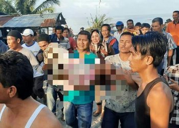 Rian Ditemukan Meninggal Dunia di Pantai Ampalu Kota Pariaman