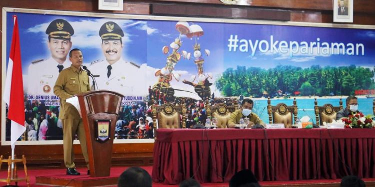 Wali Kota Pariaman Genius Umar Sampaikan Capaian Kinerja Tahun 2019 dan 2020