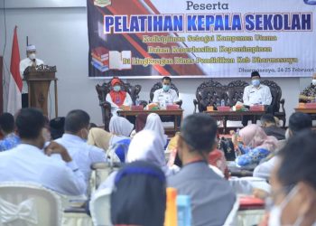 Kepala Sekolah Dilatih Kepemimpinan di Dharmasraya