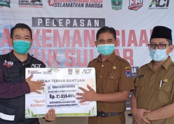 Pemko Payakumbuh Salurkan Bantuan Kepada Sulsel dan Kalbar