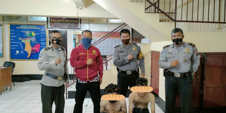 Polsek Padang Selatan Amankan Dua Pelaku Tawuran