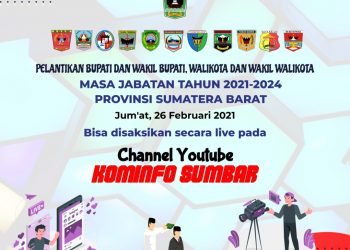 Masa Pandemi, Pelantikan Kepala Daerah Terpilih Periode 2021-2024