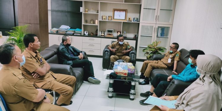 Sekda Pasaman Hadiri Pemeriksaan Interim Atas LKPD TA 2020