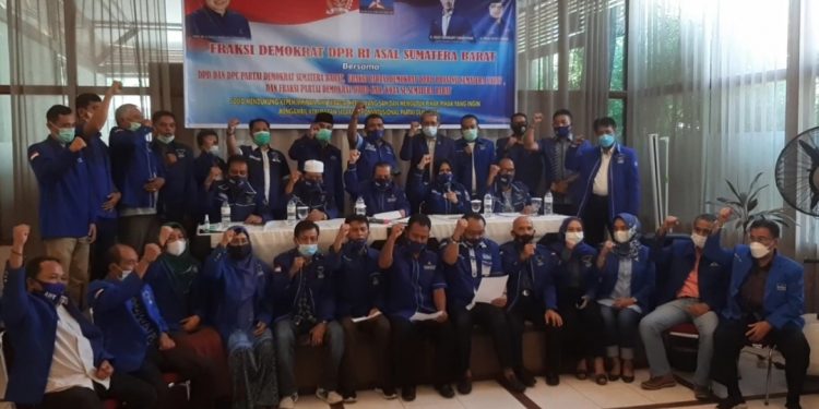 Deklarasi Fraksi Partai Demokrat Se Sumbar Tetap Setia Dukung Ketum AHY dan Penolakan KLB Ilegal
