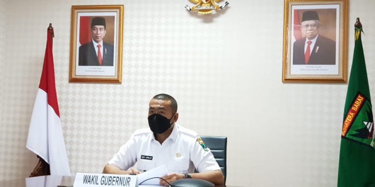 Audy Joinaldy Ikuti Rakornas Penanggulangan Bencana 2021 Secara Virtual