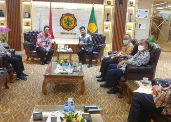 Walikota Padang Hendri Septa Temui Mentan