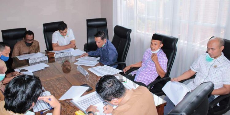 Komisi III DPRD Solok Selatan Raker Evaluasi Program dan Kegiatan Triwulan I Tahun 2021