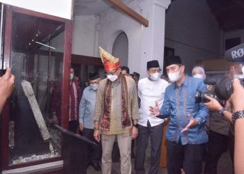 Menparekraf Sandiaga Uno Kunjungi Sawahlunto